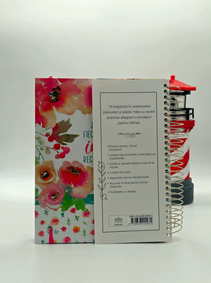 Planner pentru femei, Agendă pentru femei - 18 luni, nedatat