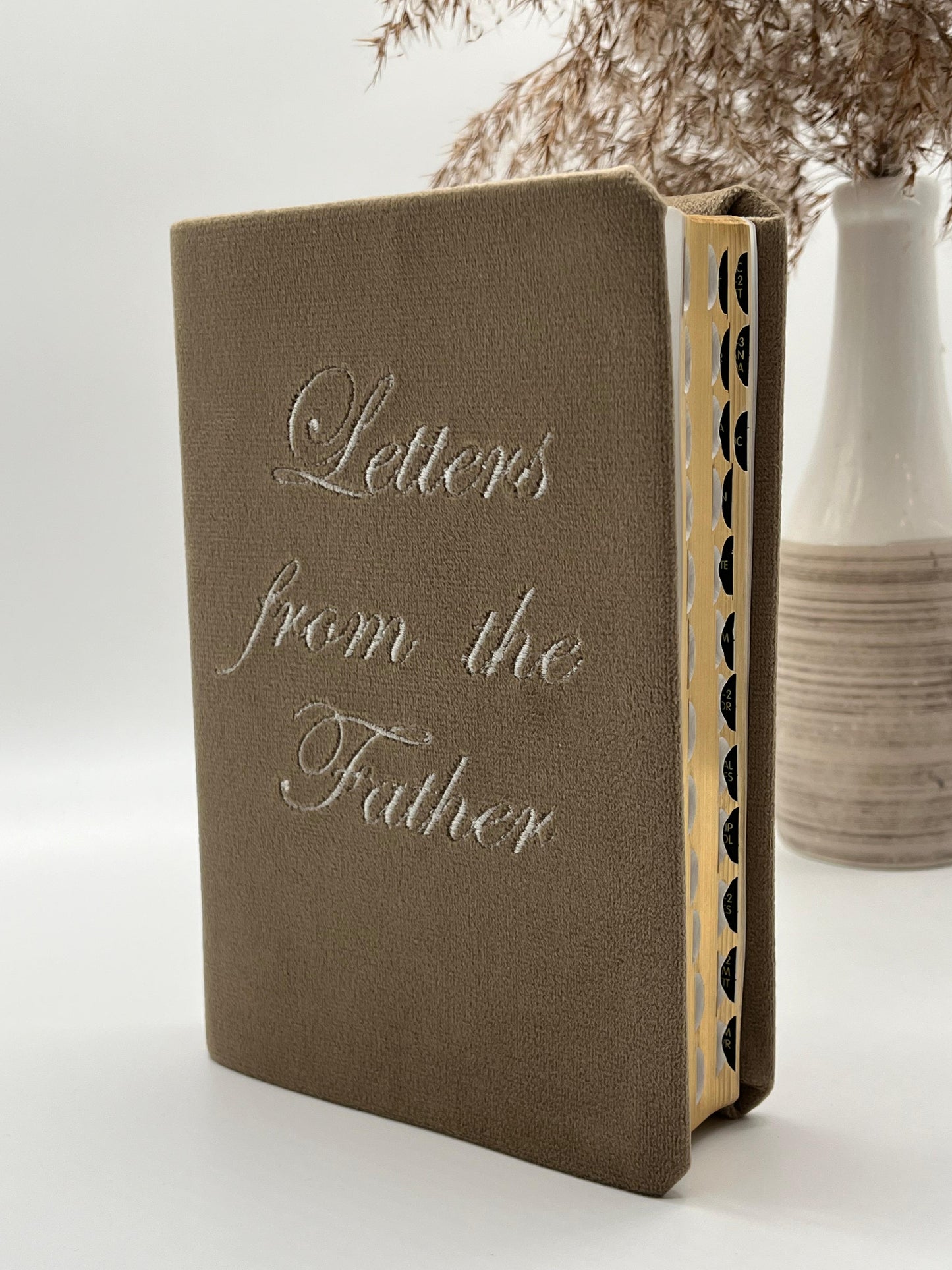 Biblia handmade medie - Letters from the Father