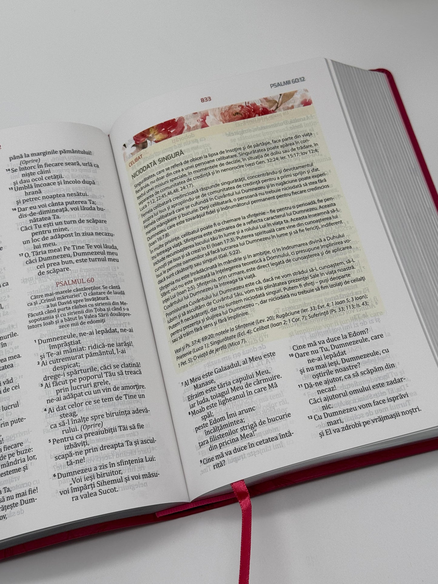 Biblia SBIR 064 pentru femei - Roz
