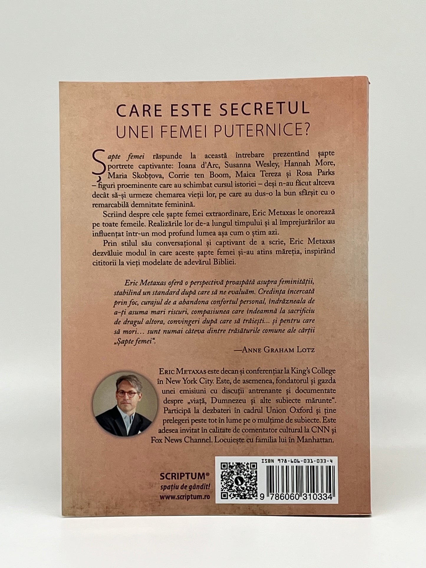 Şapte femei şi secretul măreției lor -
Eric Metaxas