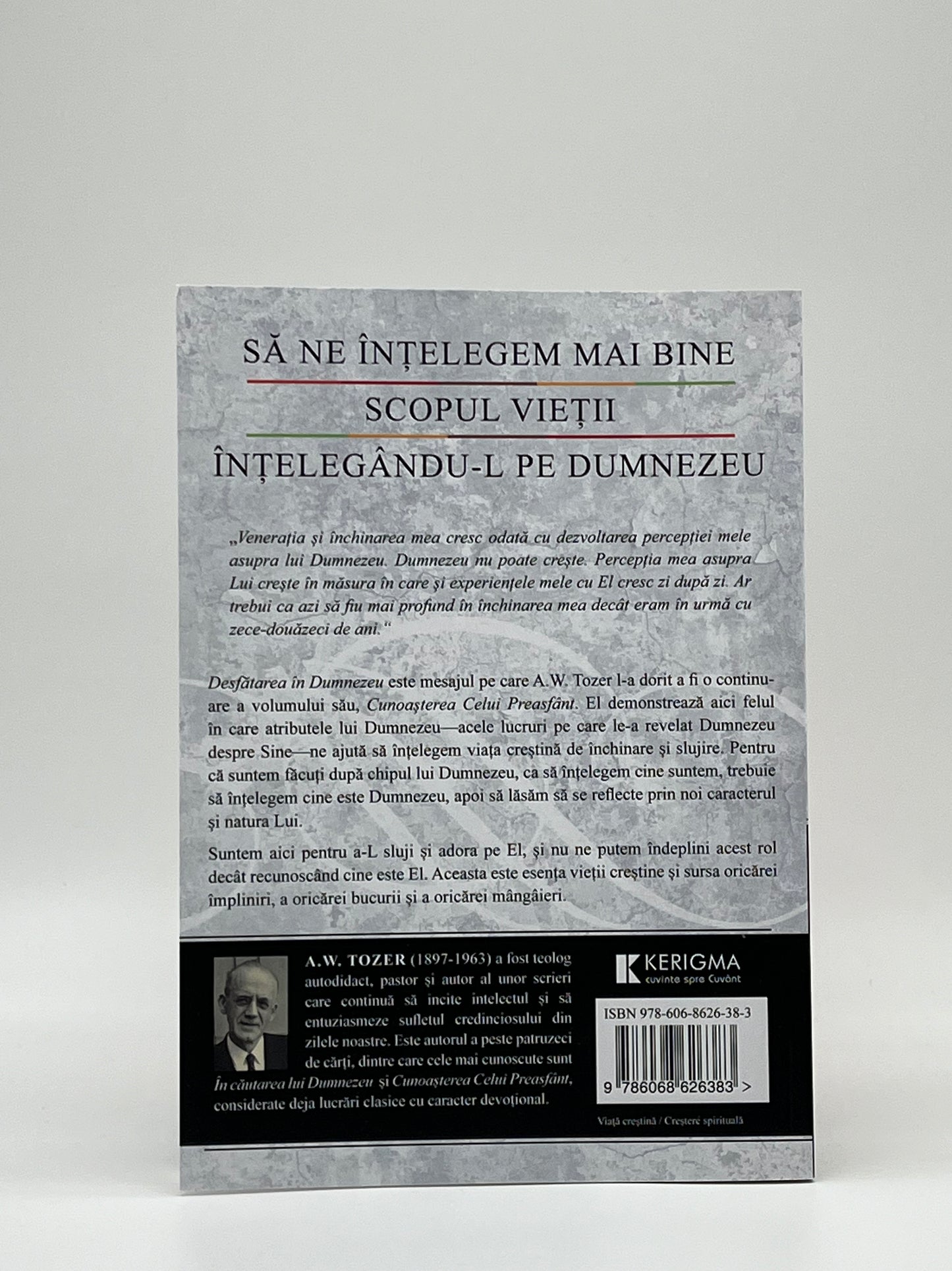 Desfătarea în Dumnezeu -
A.W. Tozer