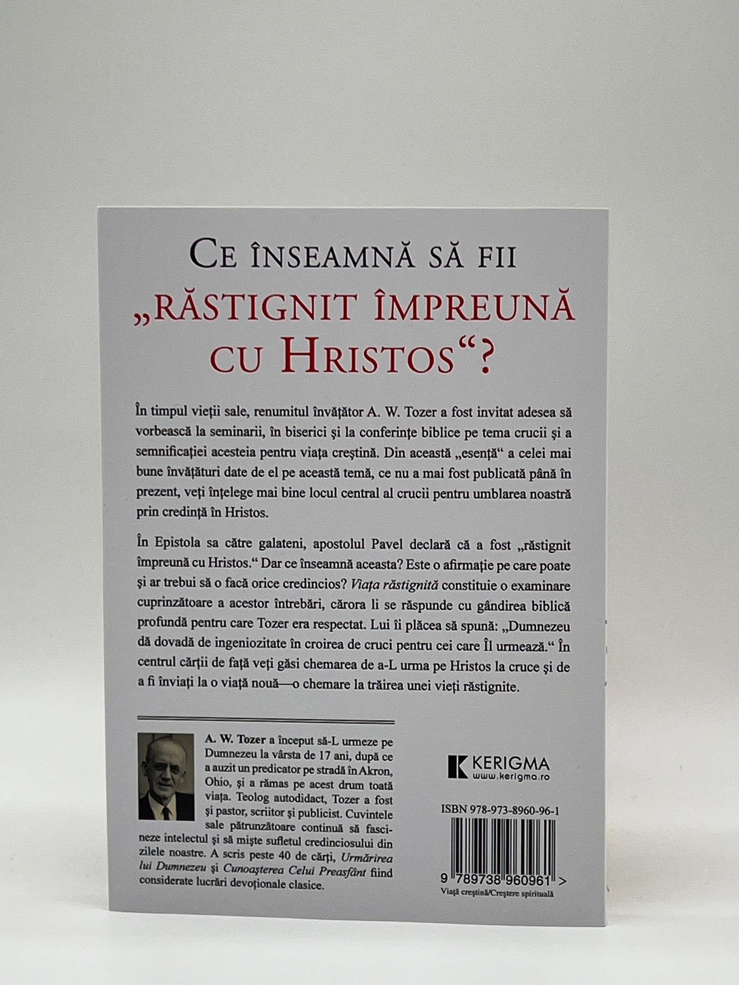 Viața răstignită
- A.W. Tozer