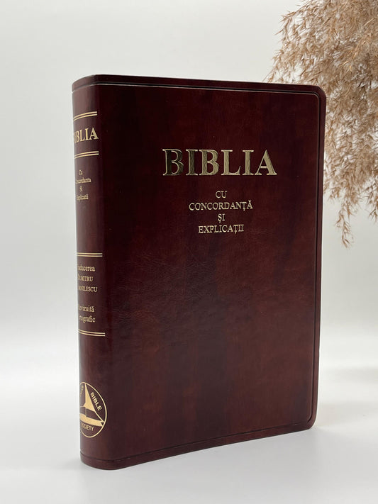 Biblia cu concordanță și explicații