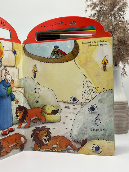 Biblia cu numere - desenează și șterge