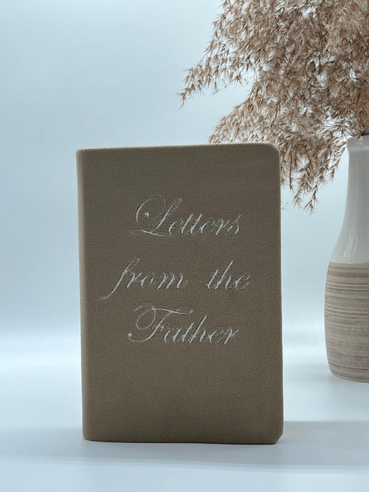 Biblia handmade medie - Letters from the Father