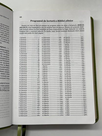 Biblia zilnică în ordine cronologică