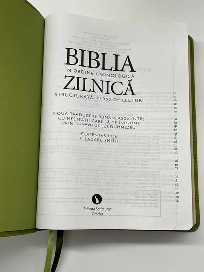 Biblia zilnică în ordine cronologică