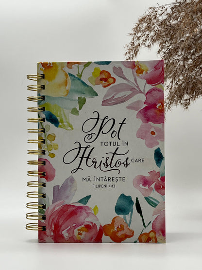 Jurnal cu spirală - Pot totul în Hristos