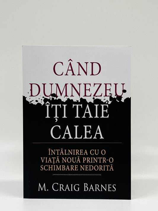 Când Dumnezeu îți taie calea
- M. Craig Barnes