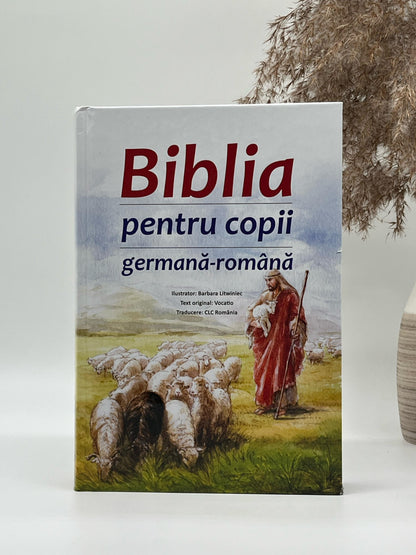 Biblia pentru copii bilingvă (germană-romană)