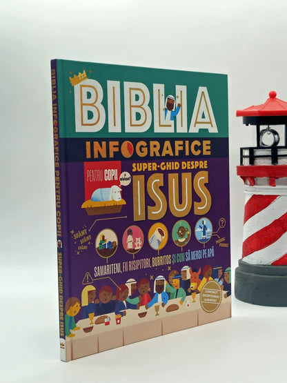 Infografii biblice pentru copii Superghid despre Isus vol. 2 interior