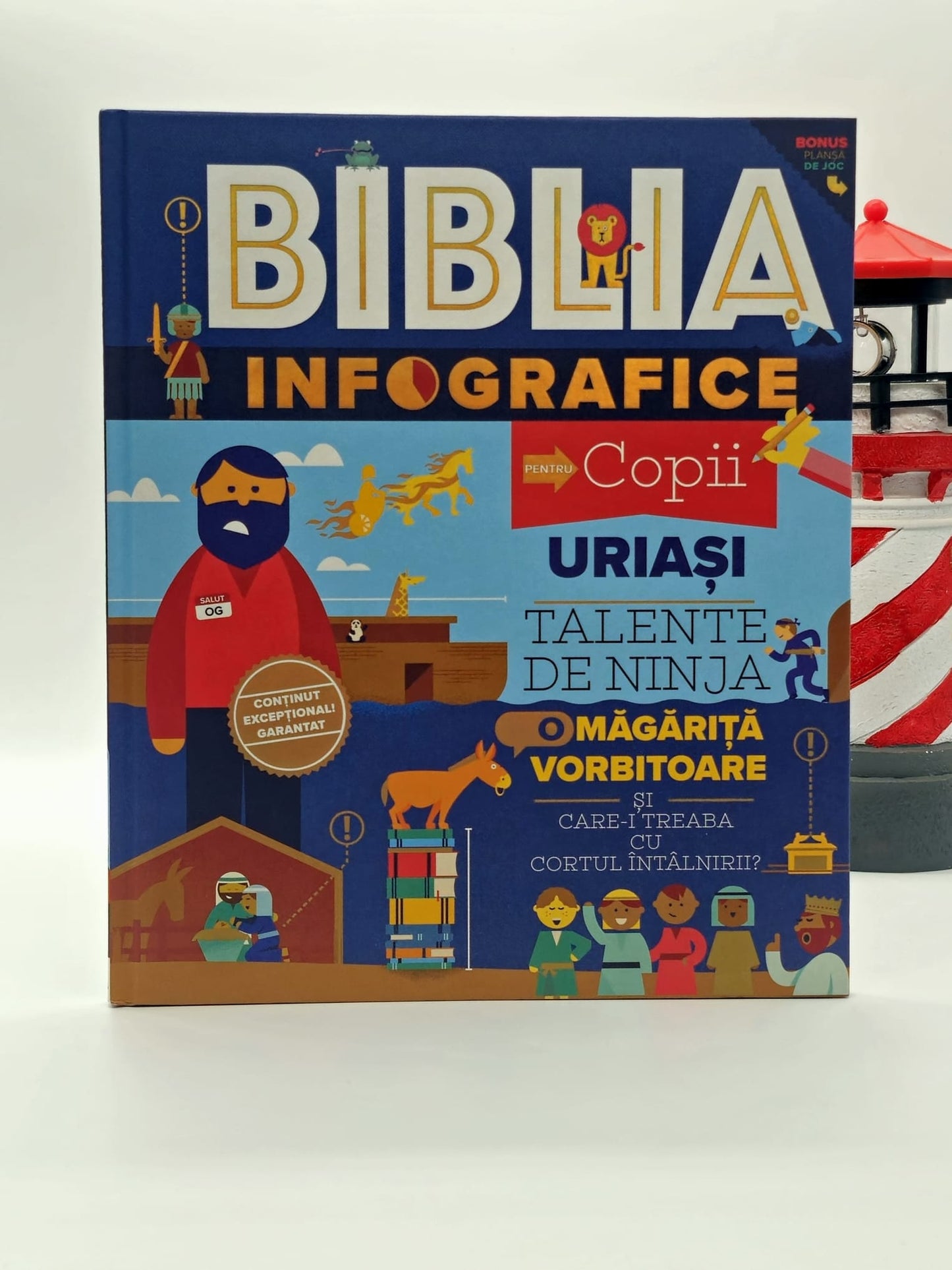 Biblia Infografice pentru copii vol 1 copertă